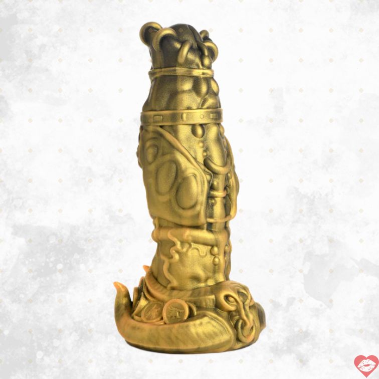 King Minotaur vàng silicone dildo thú vị hoang dã[dochoius]​ 
