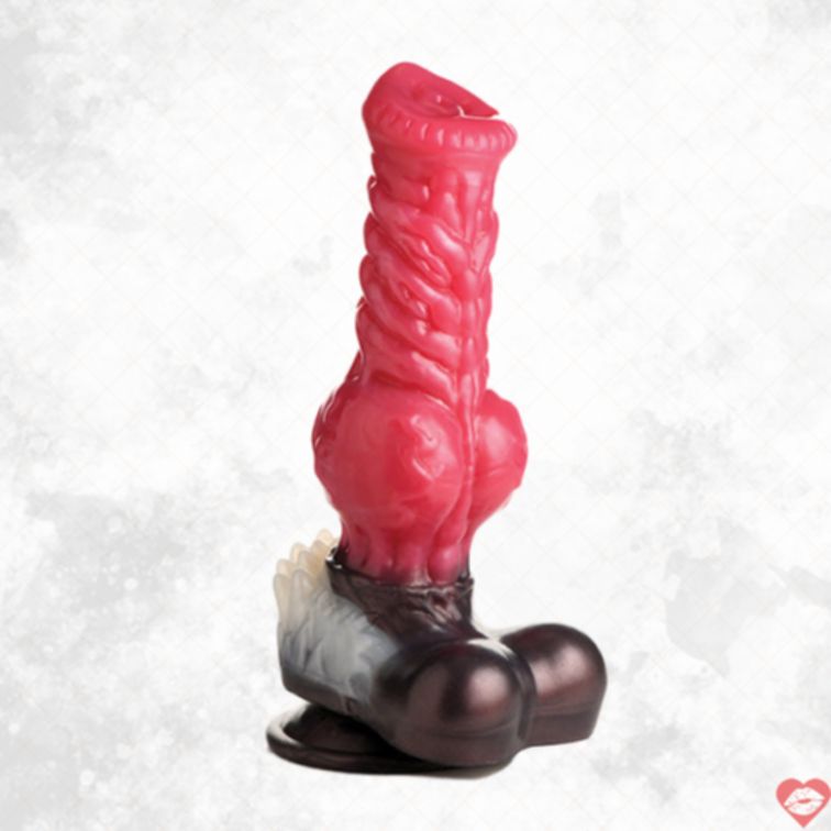 Creature Cocks Cujo Knot Dày Thú Hoang Dã Xuyên Thủng 