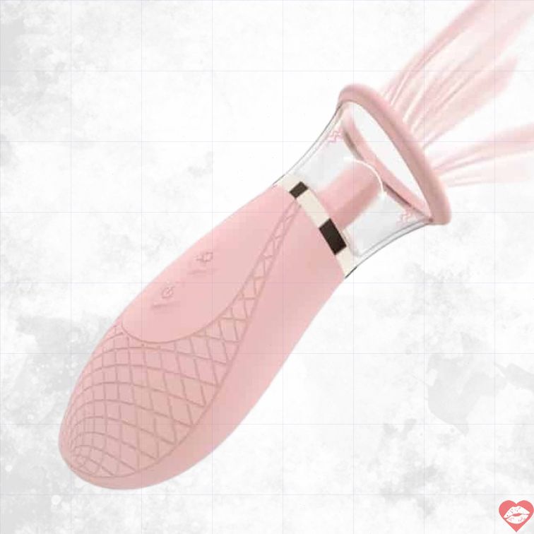 Secwell SW2037 Hồng Nhạt Bơm Mút Lưỡi Rung Mạnh Mẽ 