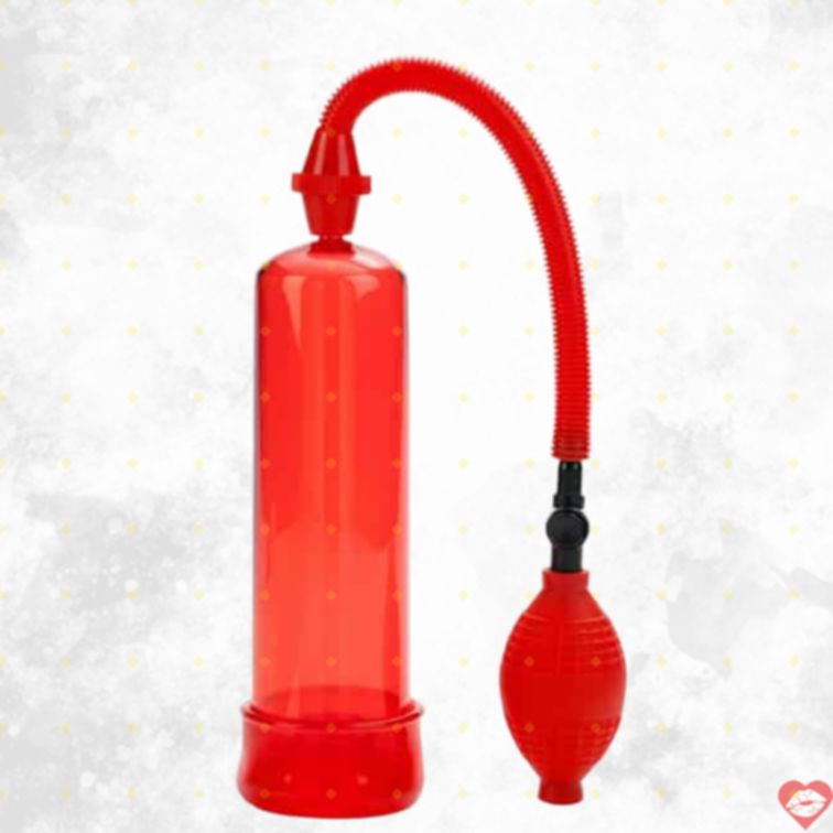 Pompa Fireman Calexotics Đỏ 19cm To Lớn 