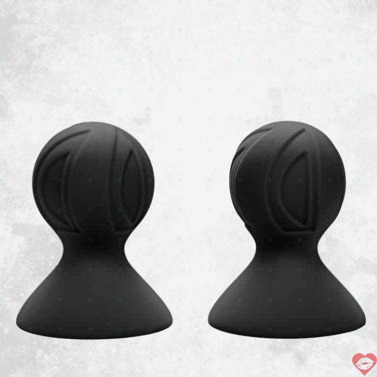 CalExotics Nipple Play Pro Hút Núm Silicone Đen 7cm Kích Thích 