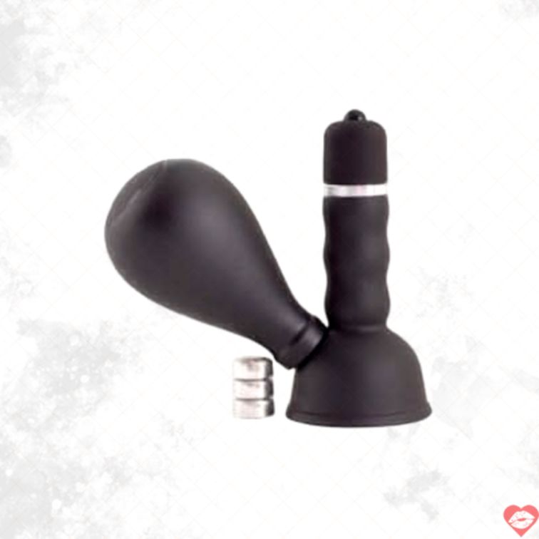 Toyfa Nipple Vibrator Black Red Bơm Rung Khoái Cảm 