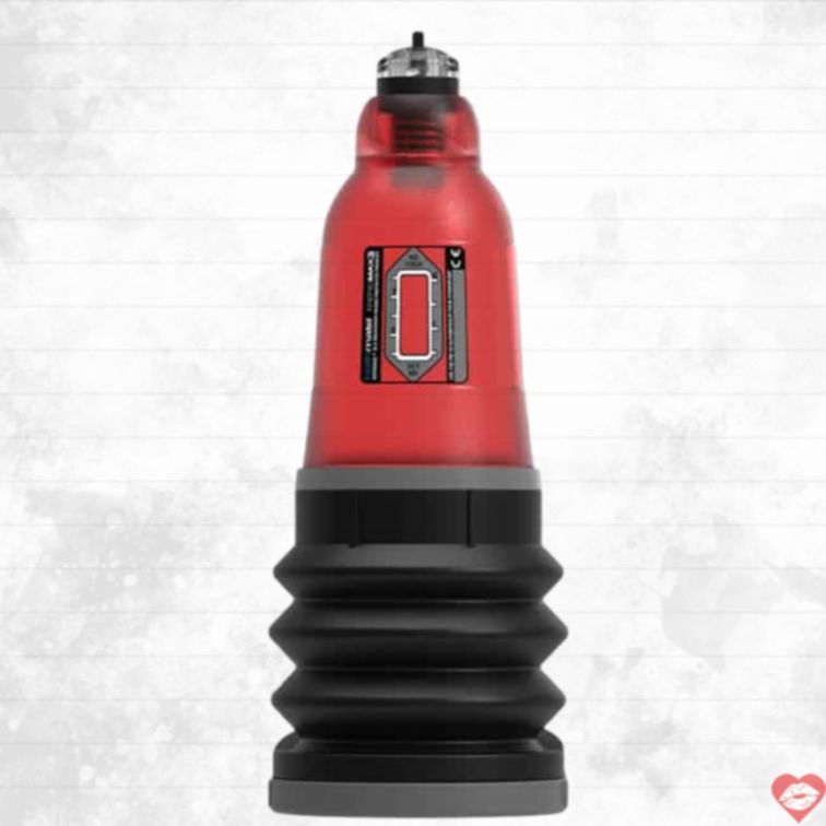 Bathmate Hydromax3 Đỏ Hydro Bơm 22cm Tăng Size 