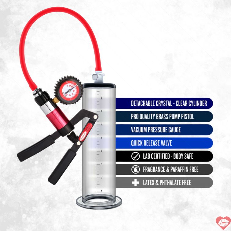 Bơm Penis Metal Thép Nở Lớn An Toàn Tăng Kích Thước 