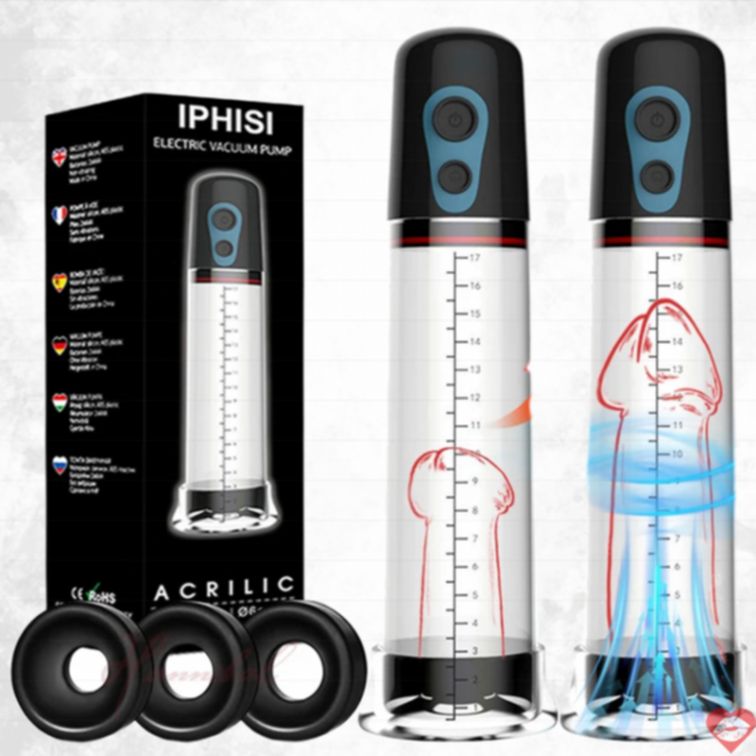 Hannibal Penis Pump Masturbator Hút Mạnh Tự Động Nam 