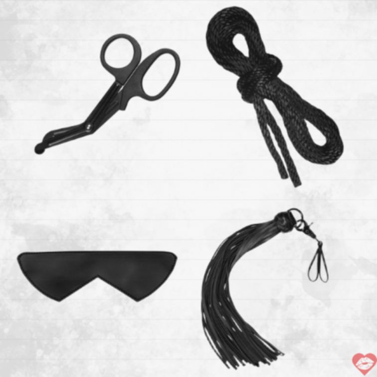 Sportsheets Rope Kit Shibari BDSM Ràng Buộc Hấp Dẫn 
