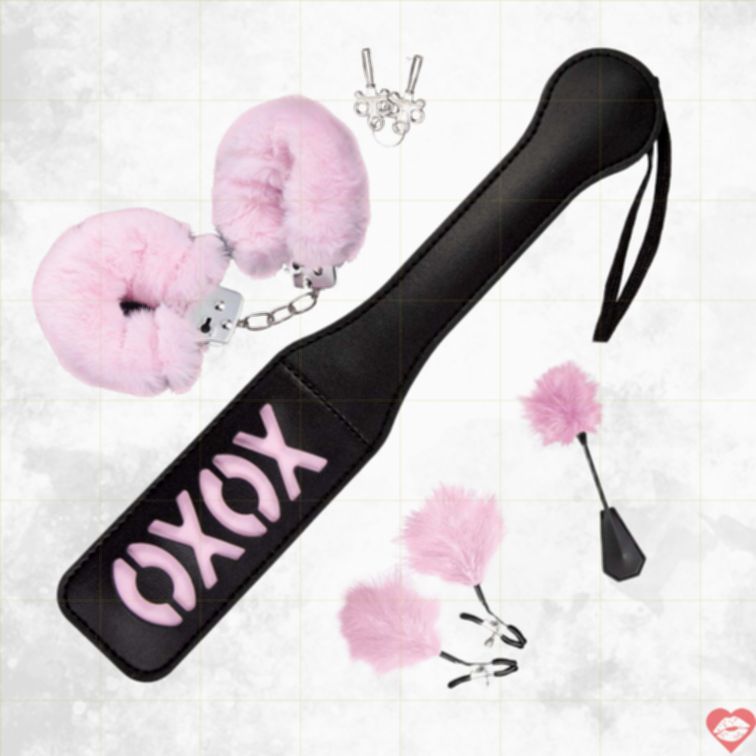 Bộ BDSM Naughty Pink Beginner Gợi Cảm An Toàn 