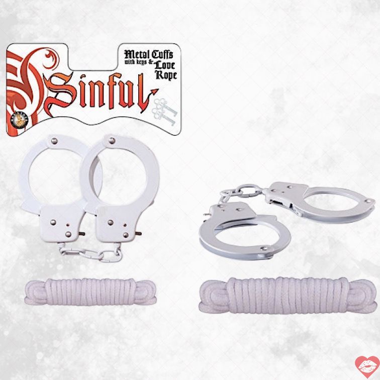 Bộ Còng Thép Dây Trói Gợi Cảm Thoải Mái Kiềm Chế 