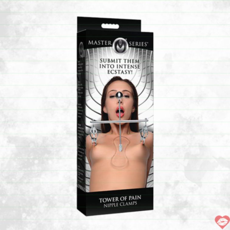 Master Tower Nipple Clamp Siết Căng BDSM Nặng 