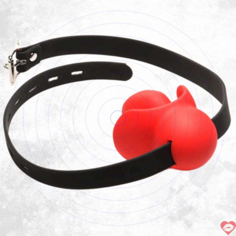 Ball Gag Master Series Bịt Miệng Siết Mạnh BDSM 