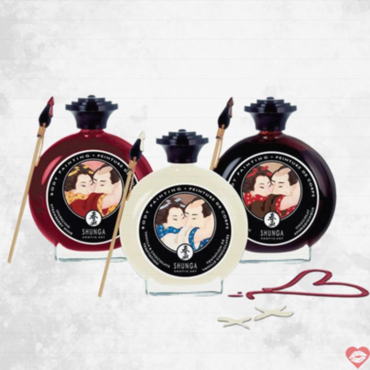 Shunga Sơn Ăn Được Vẽ Thân Thể Ngọt Ngào 