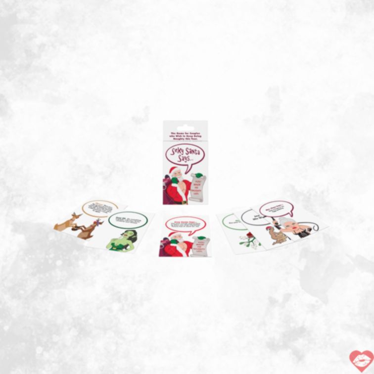 Thẻ Sexy Santa Naughty Giáng Sinh Nóng Bỏng 