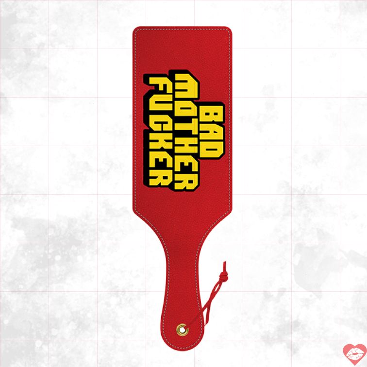 Paddle Wood Rocket Bad Mother, Đánh Đít BDSM Thỏa Mãn 