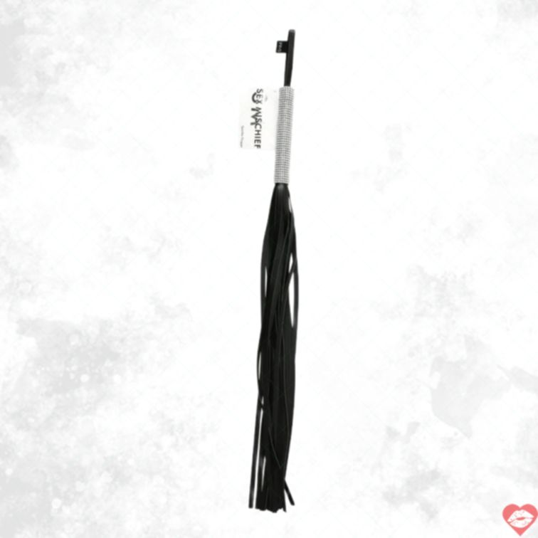 Flogger BDSM Vegan Sparkle Da Lấp Lánh Dã Man 