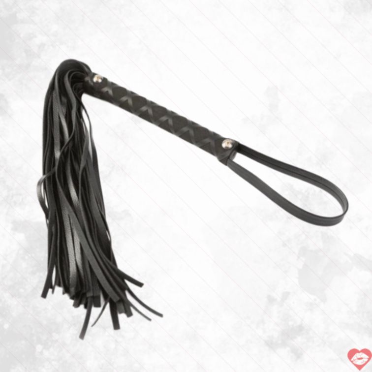 SEI Mio Flogger Black Roi Da Đánh Đau Khoái Lạc Cân Bằng 