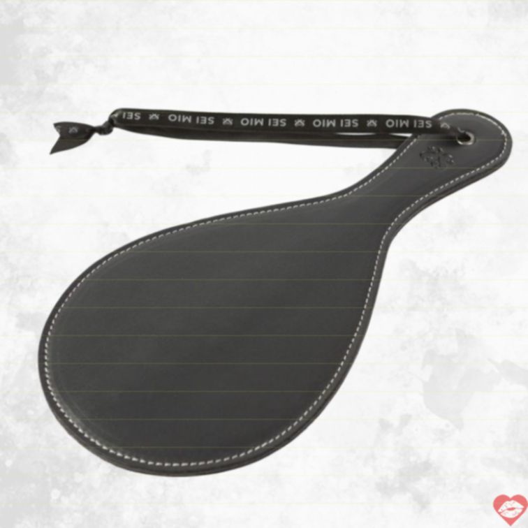 SEI MIO Paddle Đen Tròn Spanking BDSM Impact Mạnh 