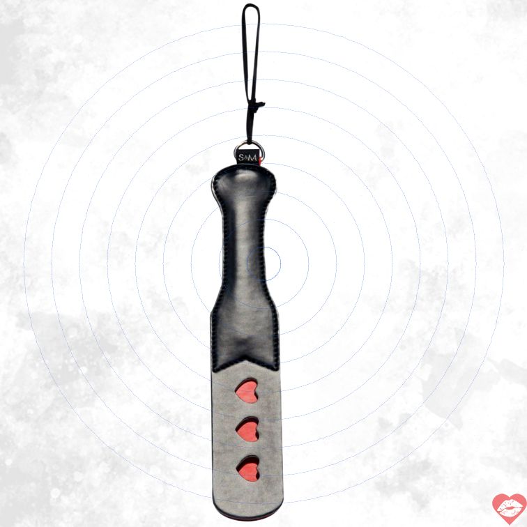 Sportsheets Vợt Tim Ghế Đánh Nhẹ Kích Thích Nóng 