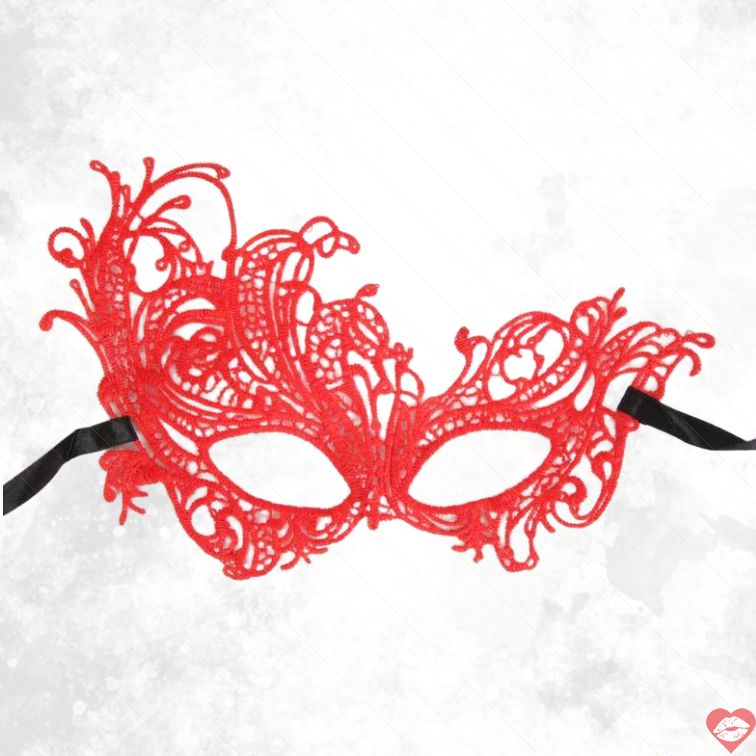 Venice 4SexDream Mặt Nạ Đỏ Ren Quyến Rũ Lãng Mạn 
