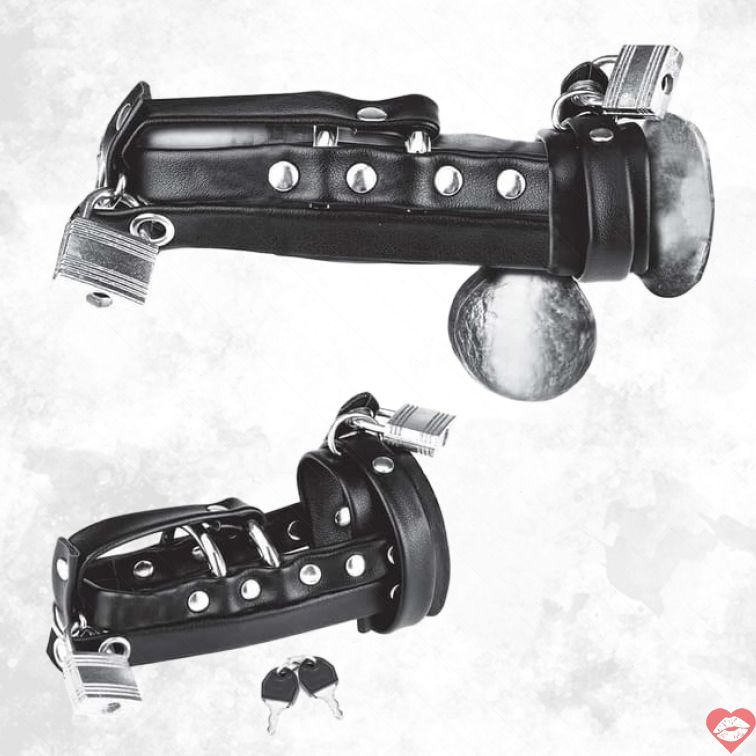 BlueLine Chastity Lồng Kìm BDSM Chặt Gợi Cảm 