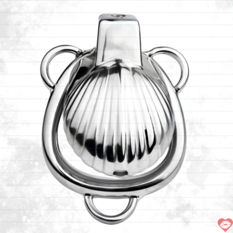 FAAK Chastity Lock Nam 45mm Bạc Chặt Chẽ Bí Mật 