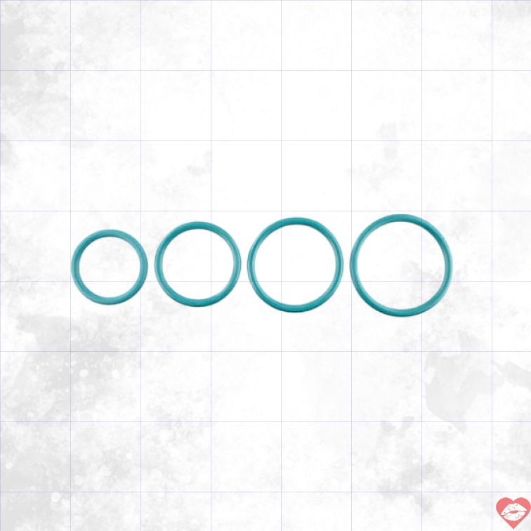 Sportsheets O-Ring 4-Pack Cao Su Linh Hoạt 