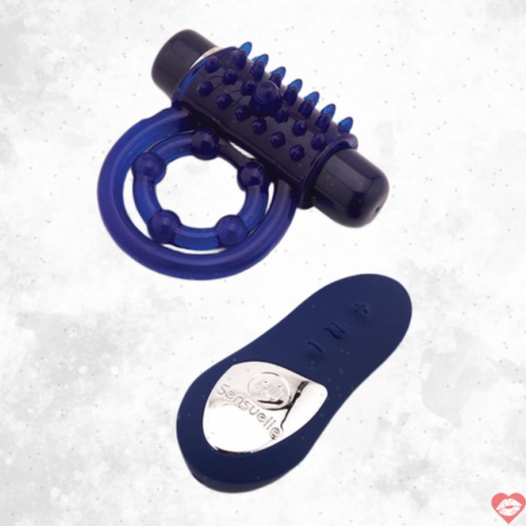 Nu Sensuelle Ring Bullet Remote 15 Chế Độ Cặp Đôi Đỉnh 