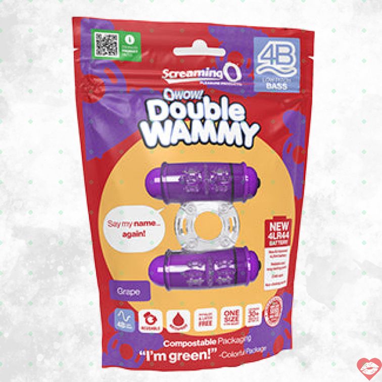 Ring 4B Screaming O Đôi Nho Rung Cặp Đôi Thăng Hoa 