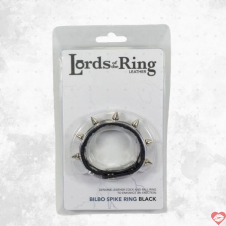 Bilbo Nhẫn Gà Da Thật Gai Kích Thích Mạnh Mẽ 