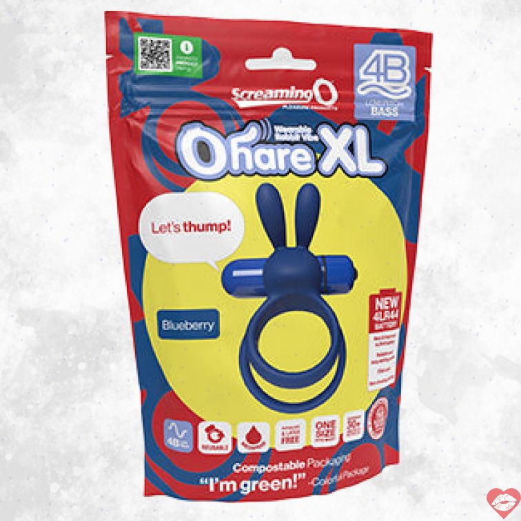 Nhẫn Rung XL Ohare Blueberry Screaming O Mạnh Mẽ Bùng Nổ 