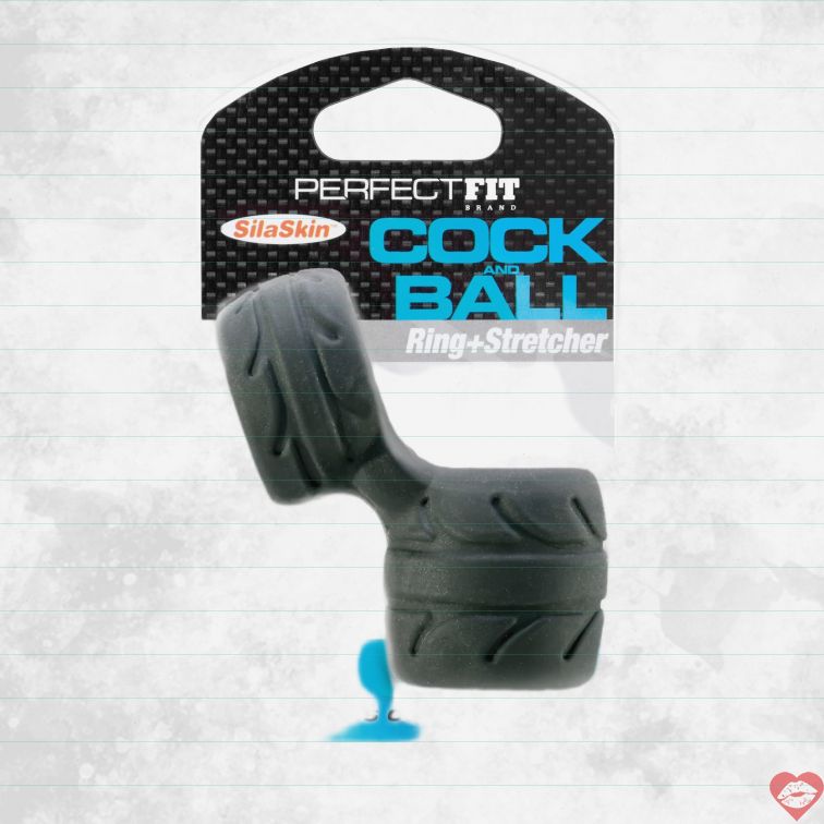 Perfect Fit SilaSkin Ring Bi Đen Kéo Giãn Pleasure 