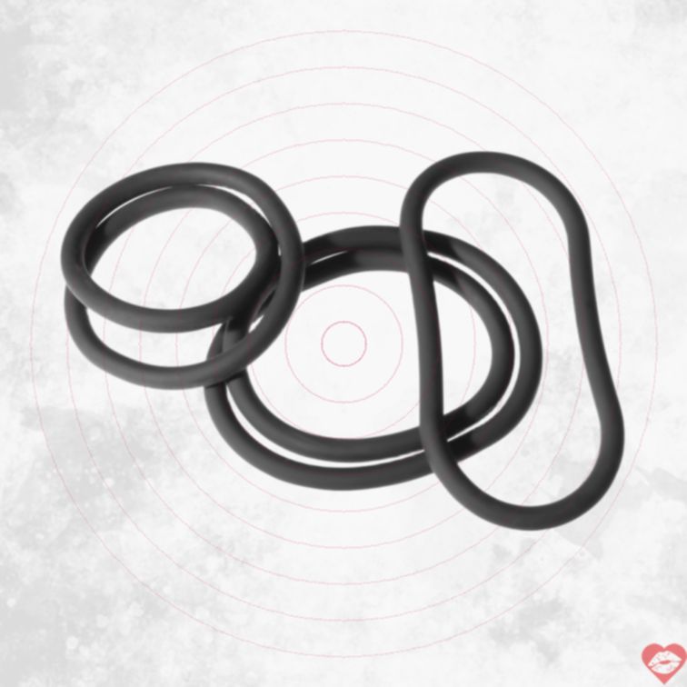 Cock Ring Perfect Fit Slim Wrap Tùy Chỉnh Bền Siêu Chặt 