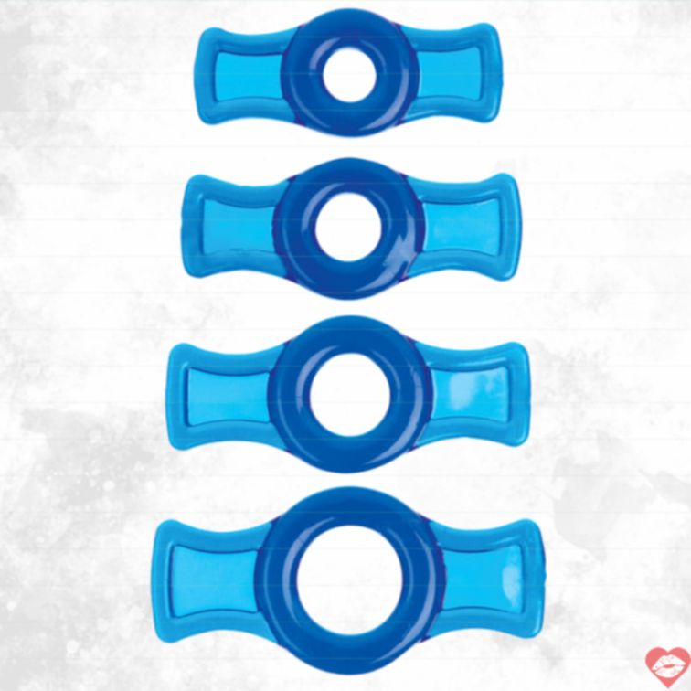 Vòng Rung TitanMen Set 4 Kích Cỡ Cứng Mạnh Bền Bỉ Siêu Thoải Mái 