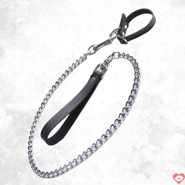 Vòng Dái Kinklab Xích Kéo Kiểm Soát BDSM Tuyệt Đối Gợi Cảm 