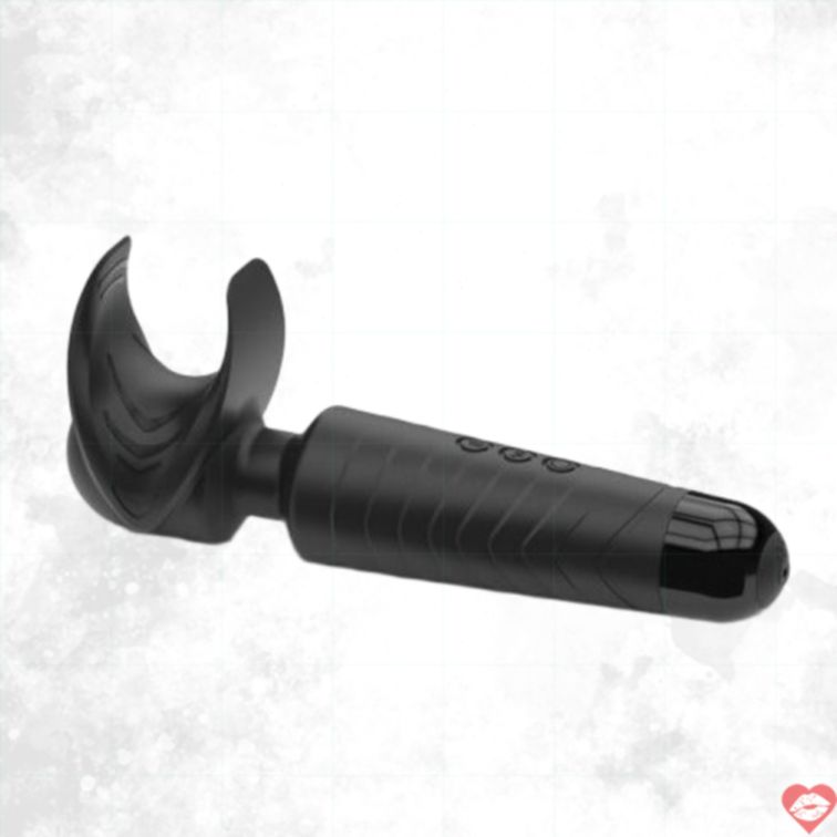 Man Wand Strap-On-Me Vibro Linh Hoạt Mạnh Cặp Đôi 