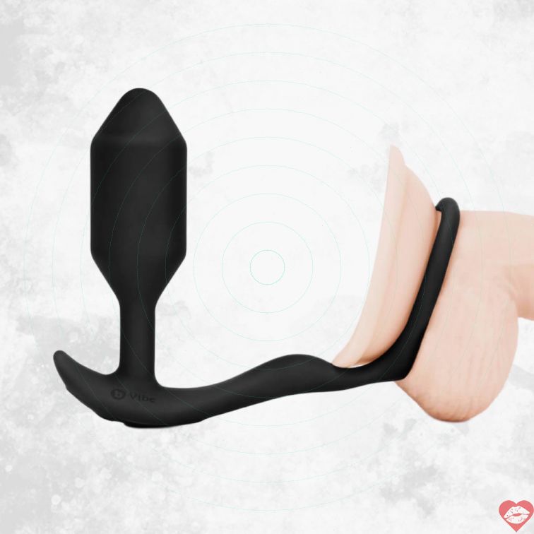 b-Vibe Snug Tug Vòng Đít Rung Đa Điểm Khoái Lạc Đa Năng 