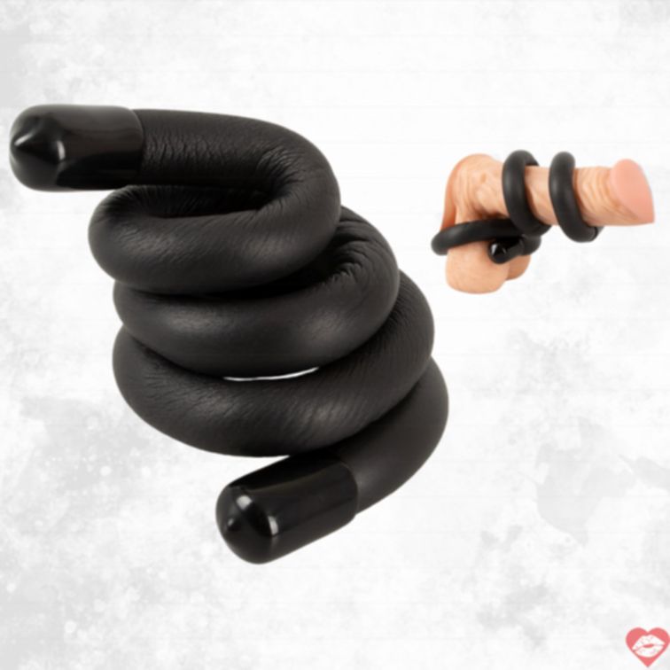 Penis Ring Bad Kitty Cong Đen 54cm Siêu Linh Hoạt Thăng Hoa 