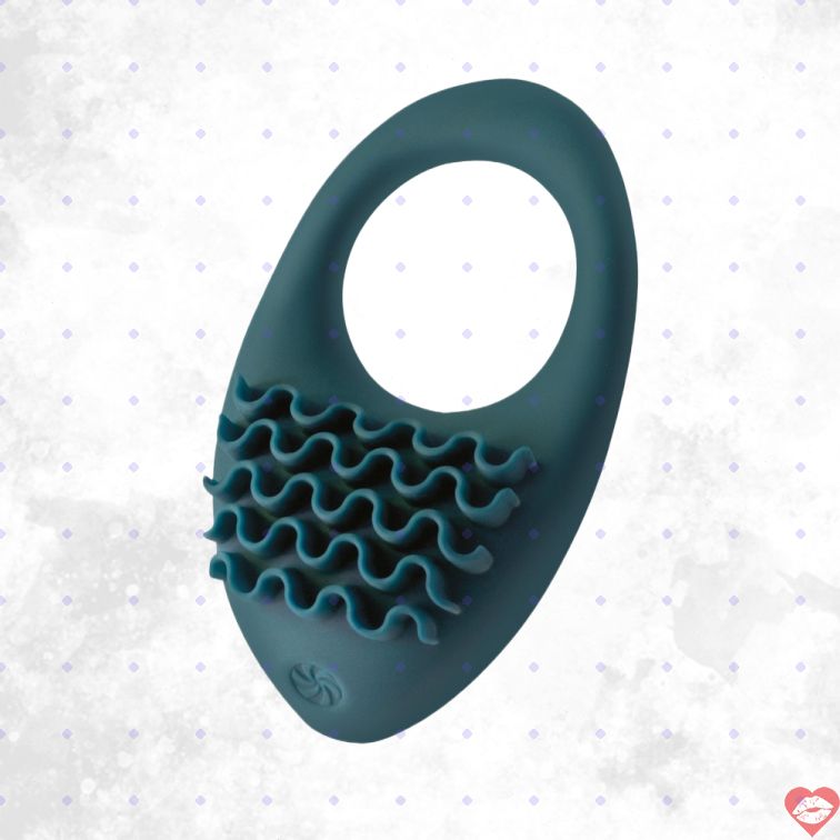 Lola Stella Vòng Cặc Rung Xanh 7.5cm Nâng Cấp Tình Yêu 