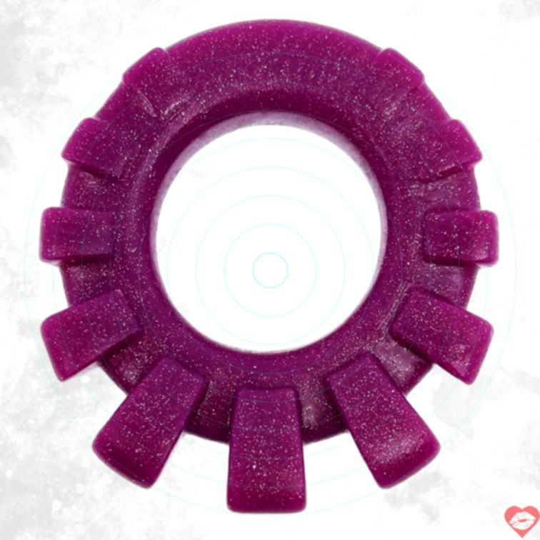 Vòng Oxballs Lug Tím Đeo Dương Chặt 