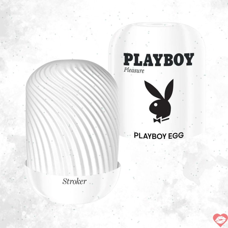 Playboy Egg Stroker TPE Iconic Chống Nước Huyền Thoại 