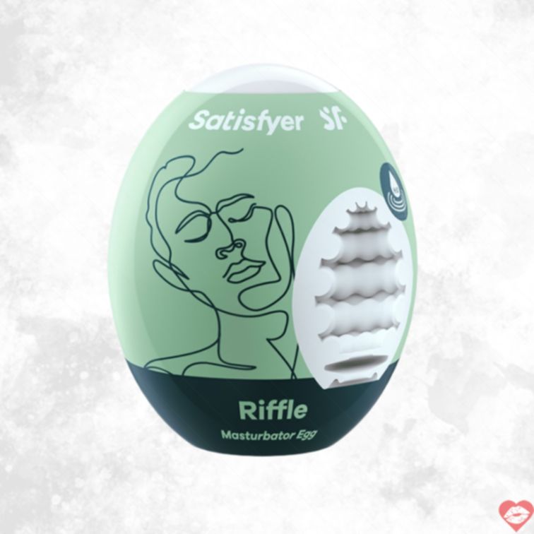 Máy Bay Satisfyer Riffle Trứng TPE Đức Một Lần 