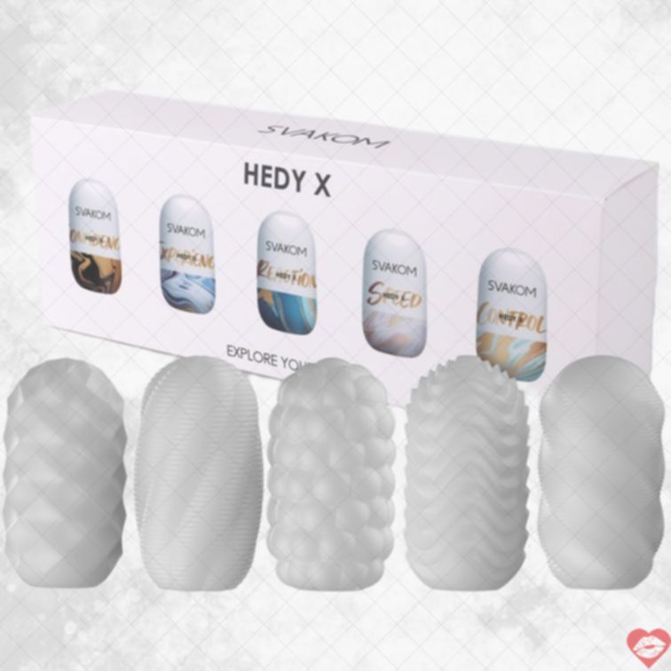 SVAKOM Hedy X5 Cốc 10cm Đa Kết Cấu Cao Cấp 