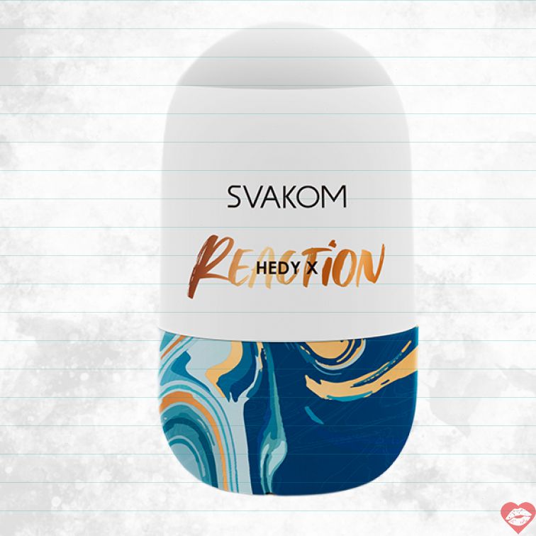 Masturbator SVAKOM Hedy X trong suốt 10cm siêu hot 