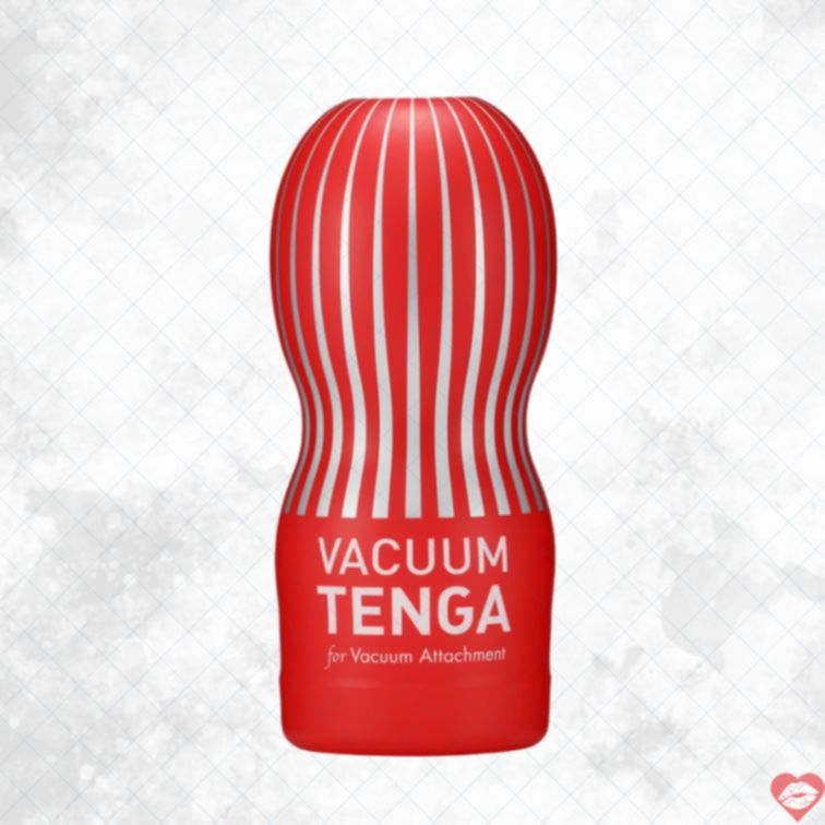 Vacuum Tenga Cup Đỏ Nhật Hút Siêu Mạnh 15.5cm 