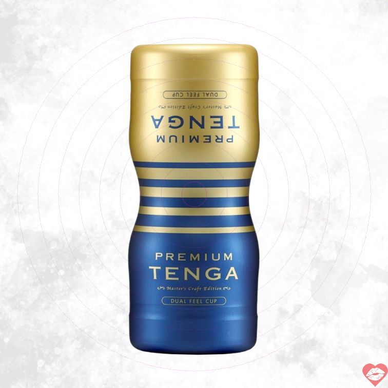 Tenga Premium Cup Đôi LUB Trơn 15.5cm Đa Cảm Giác 