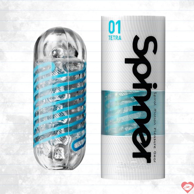 Tenga Spinner Tetra Blue Xoáy 3D Thật Tê 