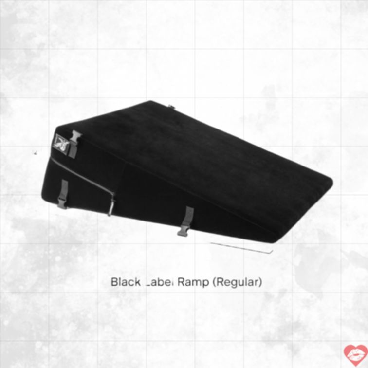 Liberator Ramp Gối Đen Còng Bịt Mắt BDSM Góc Cao 