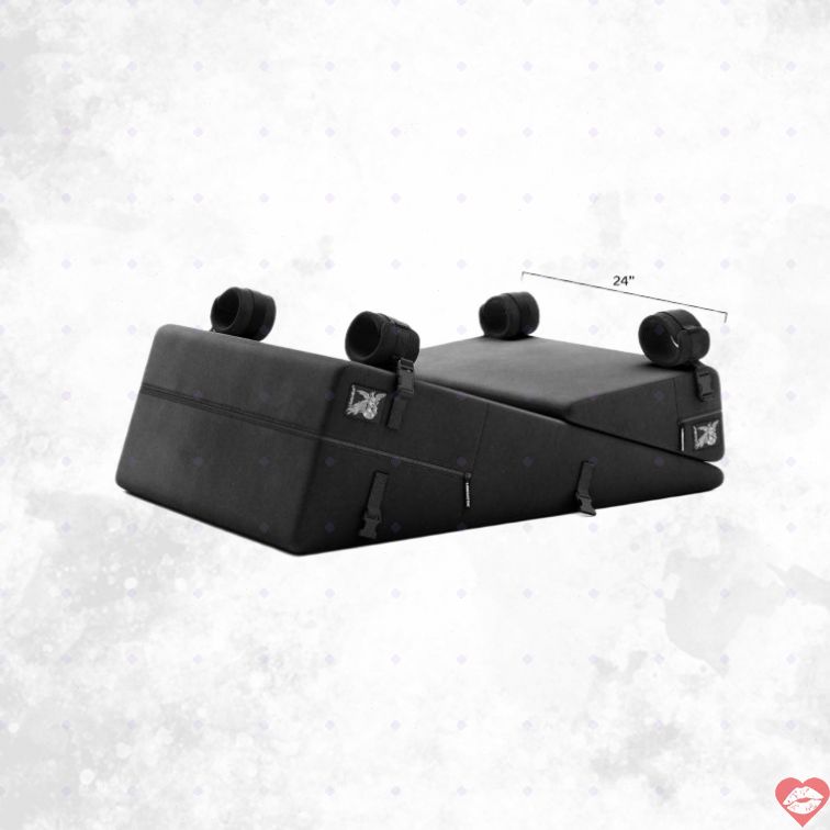 Liberator Wedge Ramp BDSM Gối Trói Đen Kinky Sâu Kín 