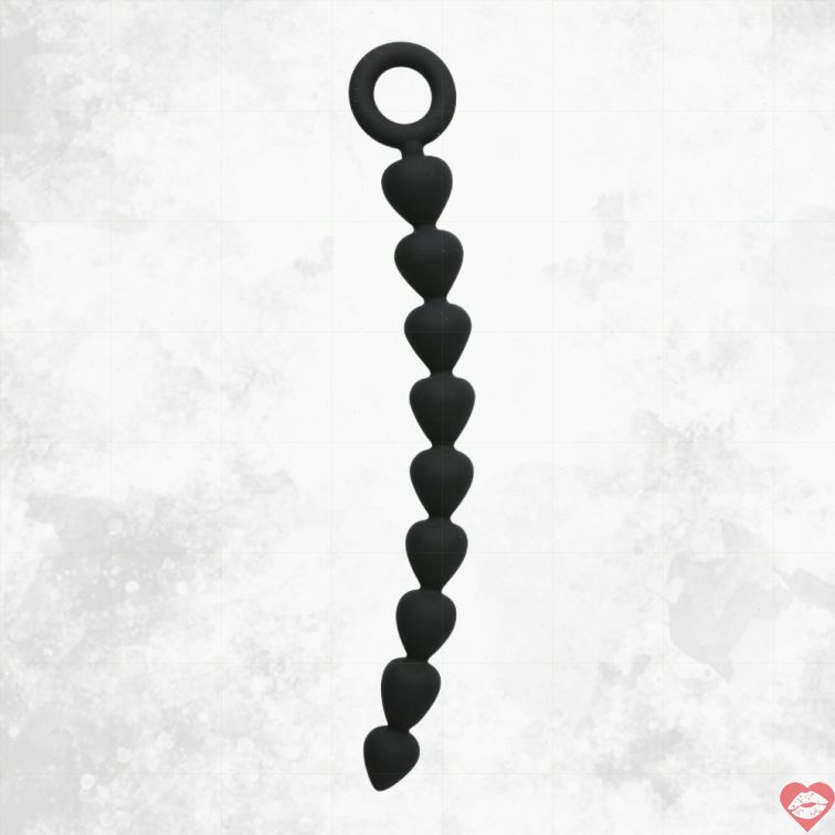 Sportsheets Anal Beads 9 Bi Đen Khám Phádochoius+1 