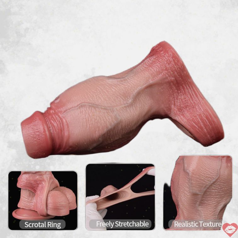 Vỏ FAAK5028 Dương Vật Dày Open End Thực Tế 