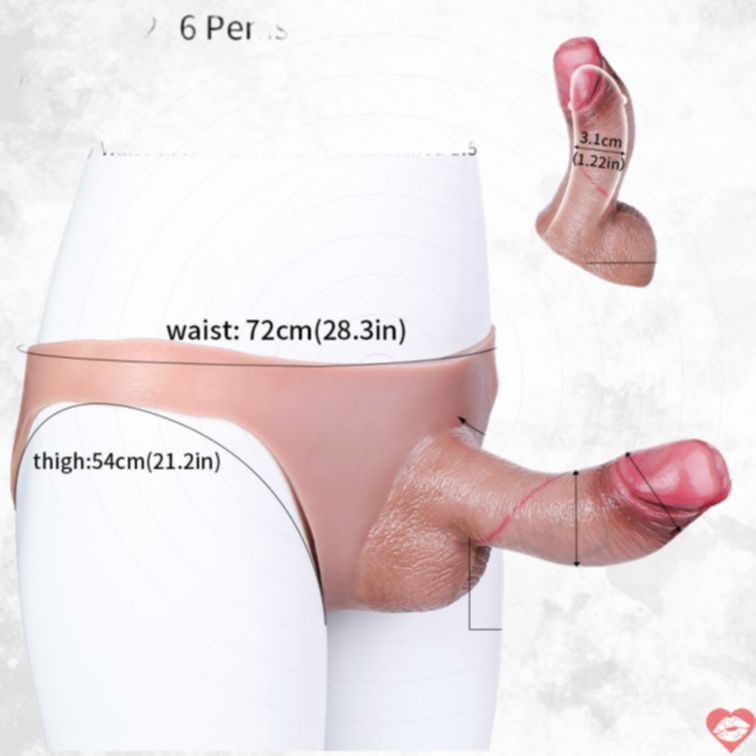 Quần Da FAAK Đeo Dildo Thân Mật Đôi Đỉnh 